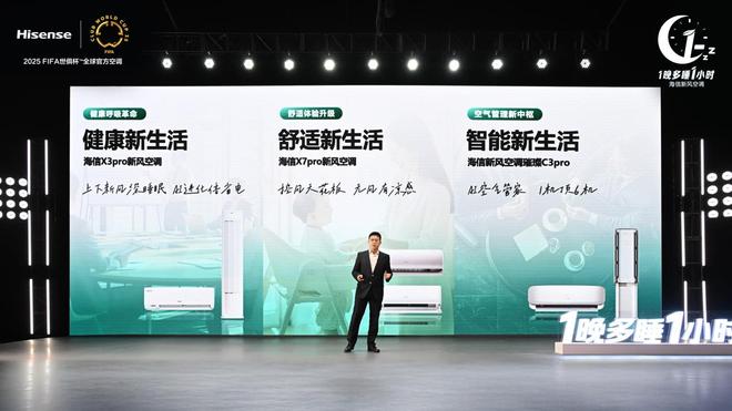 新风空调健康睡眠解决方案1晚多睡1小时！海信发布(图5)